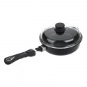 Indukčná titánová panvica ø 20 cm x 7 cm /2.0 l s odnímateľnou rukoväťou / 2.0 l