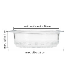 Parná nadstavba, priemer 20 cm